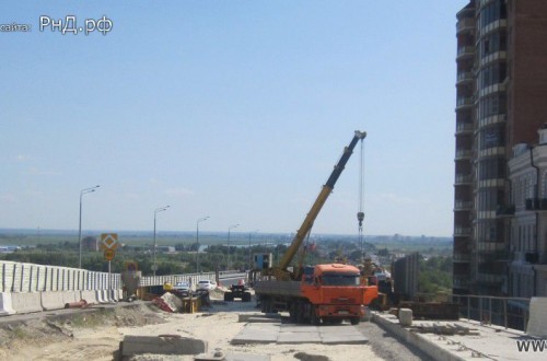 Реконструкция Ворошиловского моста - август 2016 г.