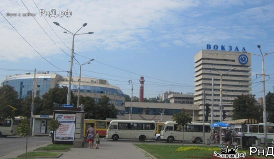 Главный жд. вокзал и городской транспорт: трамвай, маршрутные такси