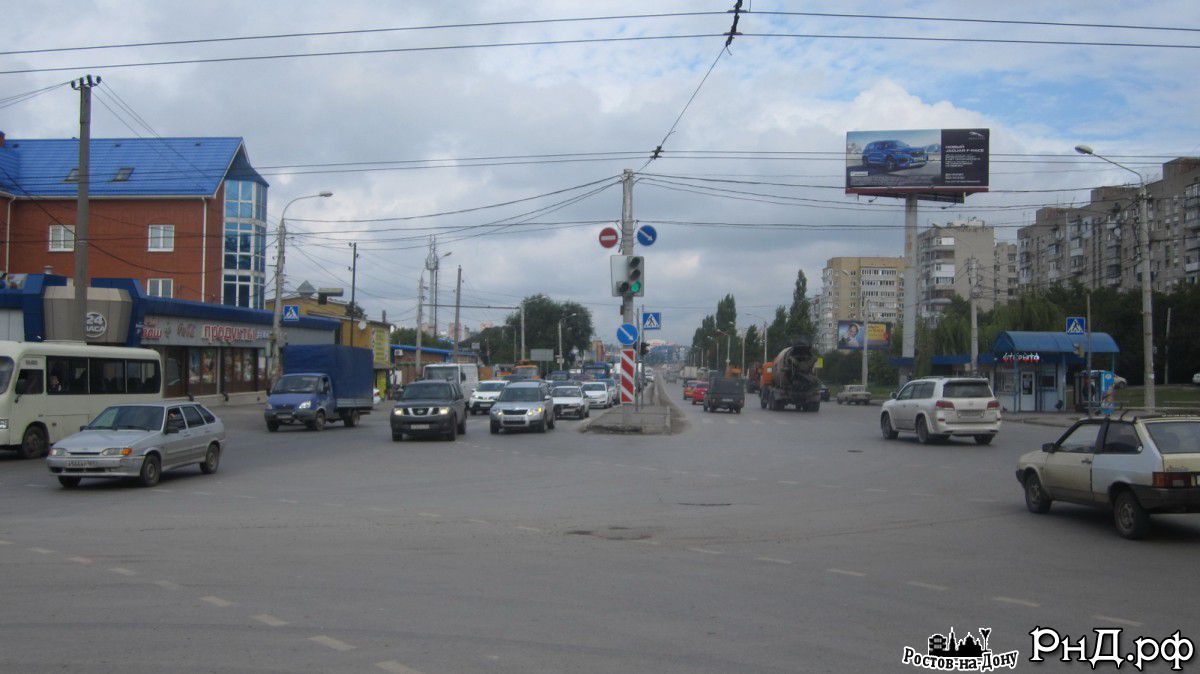 Стачки в районе перекрестка с ул.Малиновского