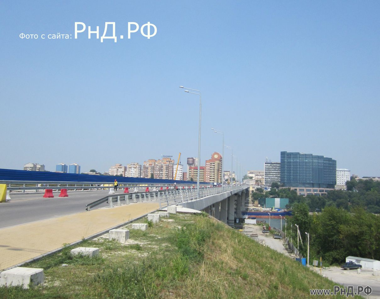 Реконструкция Ворошиловского моста в Ростове